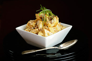Coronation turkey with apricot puree